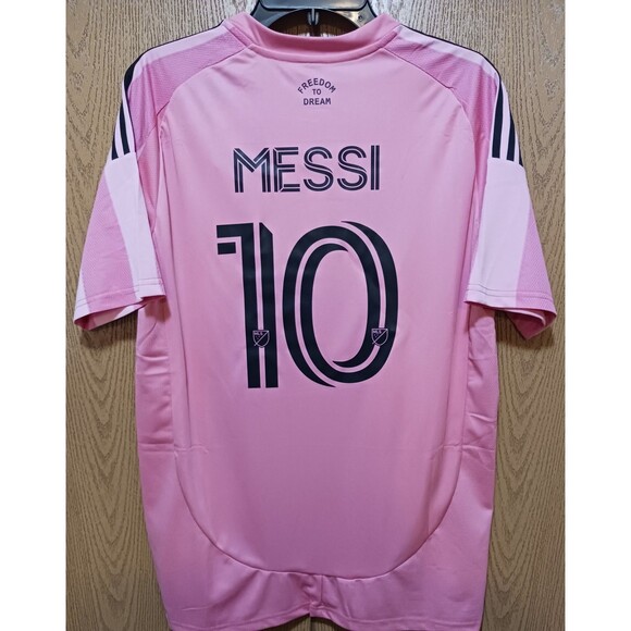 adidas Other - Lionel Messi (Adidas)-(Inter)-(Miami)-(Pink)-(Jersey)-(New)-(Size:L)-$98.00